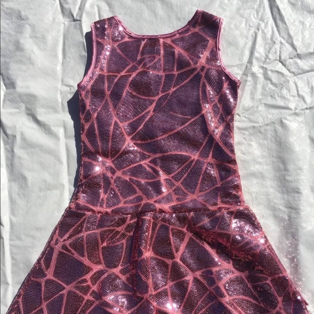DOLLS & DIVA **Sequined Pink Party Dress***$145 - Picture 6 of 7
